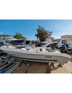 Barca Ranieri Azzurra 2004 con Suzuki 140 CV a Cagliari 2