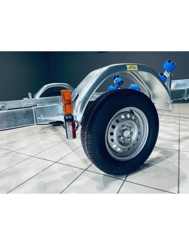 Rimorchio Pima Ti10 | Portabarca Frenato 1000 kg