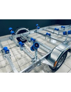 Pima Ti13: Rimorchio Professionale per Barche | 1300 kg 2