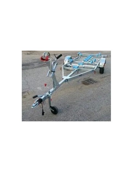 Rimorchio Pima Ti65 | Trasporto Barche Sicuro ed Efficace | frenato