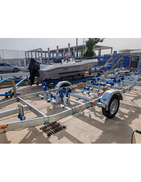 Rimorchio Pima TI 15 | Basculante per Barche Fino a 1500kg
