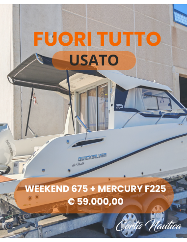 Quicksilver Activ 675 Weekend (2023) - Mercury 225CV | Usata come nuova